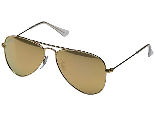 Image of Ray-Ban Junior Kids' Rj9506s Metal Aviator Sunglasses