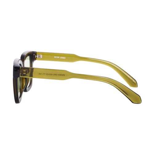 Image of Peter Jones Unisex Large Square UV /UB Protected Sunglasses (3803)