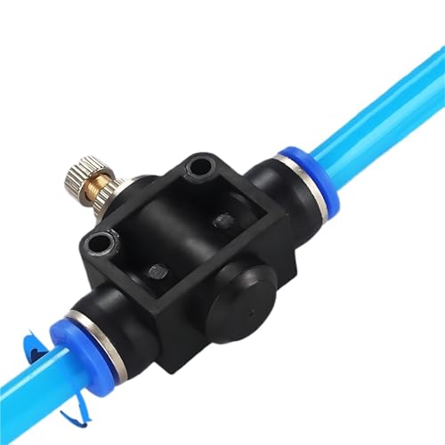 Accesorios neumáticos SA-8 de 8 mm con válvula de control de flujo de agua y aire 3