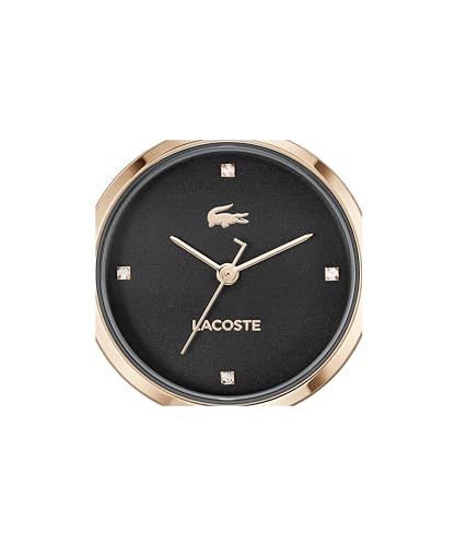 Lacoste Orologio con Movimento al Quarzo a Tre Lancette da Donna Collezione ORBA con Cinturino in Maglia Metallica in Acciaio Inossidabile di Color Oro Rosso, 2001425, Stainless Steel Mesh - Immagine 1