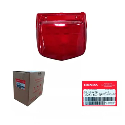 Lente Lanterna Traseira Pop 110i 2016 2023 Original Honda