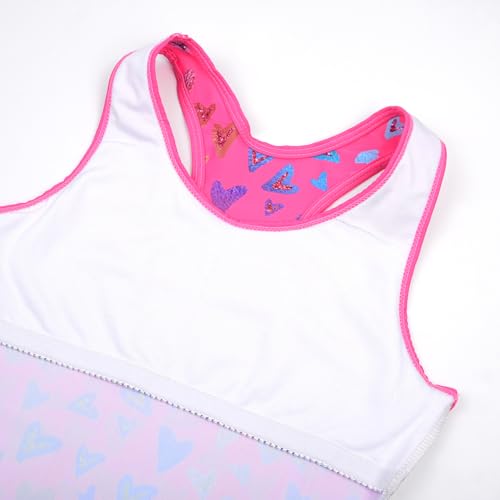 Image of JerrisApparel Little Girls' Summer Two Piece Boyshort Tankini Kids Swimsuit