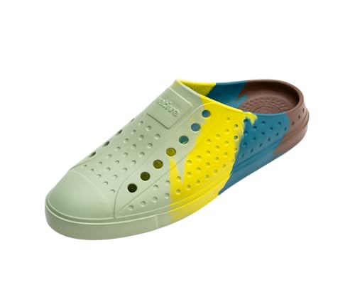 Native Shoes Jefferson Clog Marble - Unisex Clogs - Synthetic Outsole - Round Toe Shape - Slip-on Style