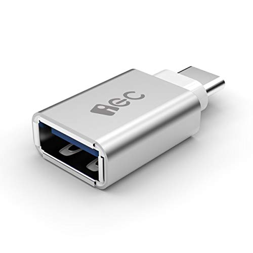 USB Type C to USB 3.0 Adapter, Type-C Adapter Aluminum Compatible with MacBook 2018 2017 2016, MacBook Air 2018, Pixel 3, Dell XPS, and More Type-C Devices(Sliver)