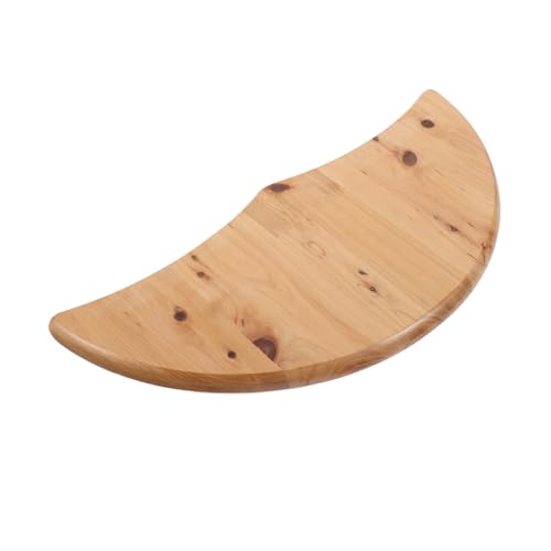 Gogogmee Wooden Foot Bath Tub Cover Heat Retention Lid for Universal Fit Foot Soaking Basin