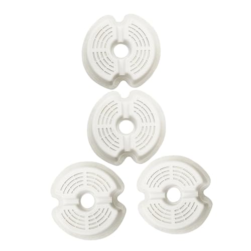 COLLBATH Replaceable Filters for Pet Waterer Round Filter Element Pet Waterer Supplies 30-Day Filtration
