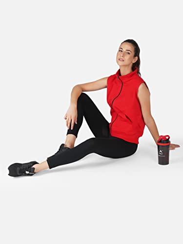 Image of UZARUS Women's Half Sleeves Cotton Fleece Premium Jacket