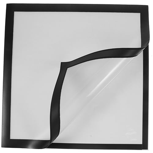 ARTIBETTER 25x25cm Magnetic Diamond Frame 10x10 Inch Black Magnetic Picture Decor