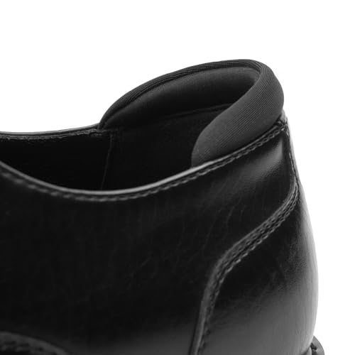 Men's Oxfords Classic Dress Lace Up Shoes, Leather Lined, Heel Pad Design for Formal Occasions3