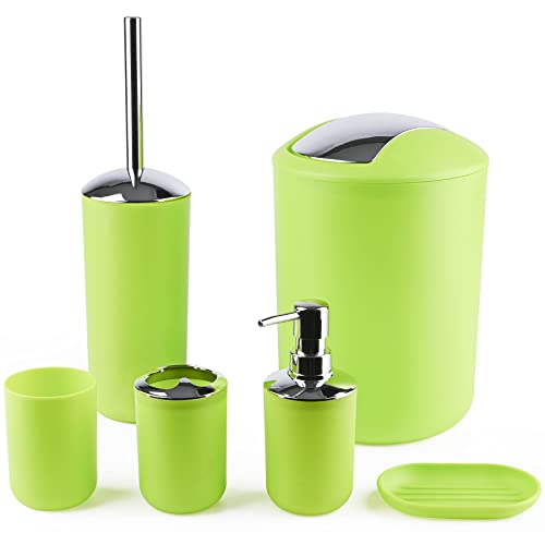 Best Bathroom Accessories In Lime Green