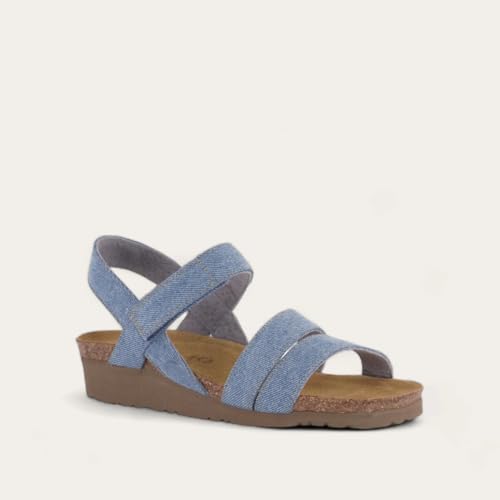 Image of NAOT Kayla Women's Sandals - Supportive 3-Strap Design with Backstrap, Cork & Latex Footbed - Arch Support - Travel-Friendly Comfortable Walking Sandals for All-Day Wear