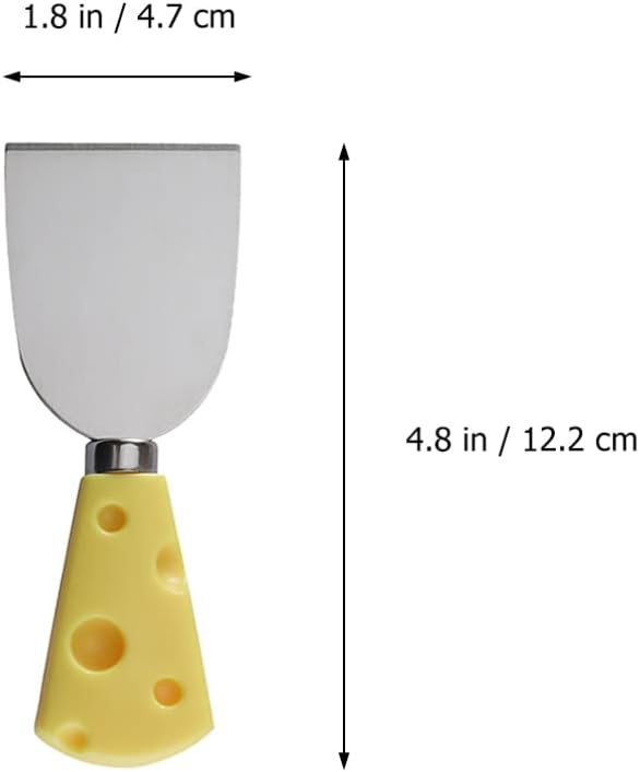 Cabilock 5pcs Cheese Cheese Stainless Steel Cheese Knives Cheese Knives Cutter Cheese Knives Kit Cheese Knives Tool Useful Cheese Knives Metal Cheese Knives Collection