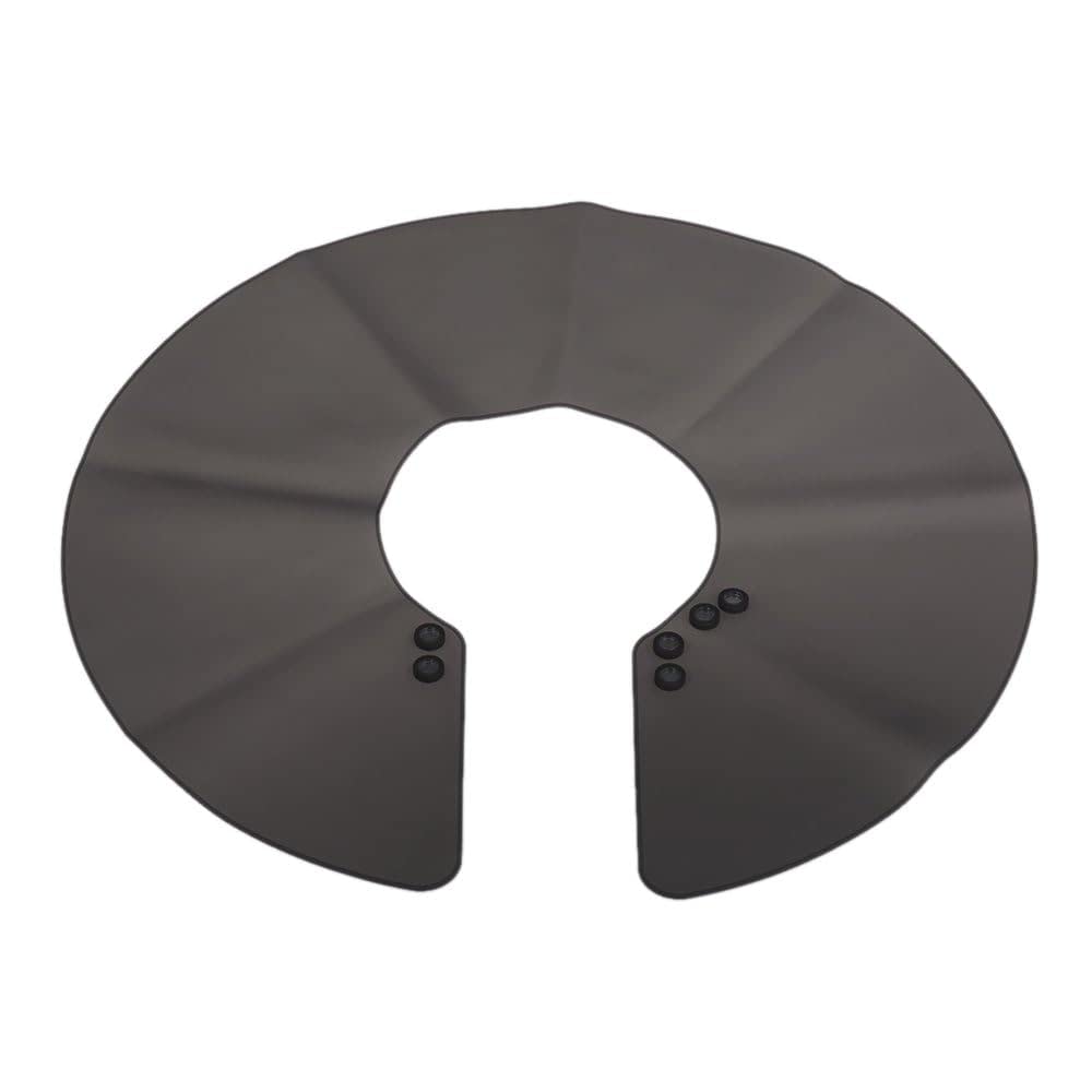 Haircut Neck Cape Wrap Collar Shield Waterproof Silicone Hair Coloring Cuttin Barber Hairdressing/-image-21