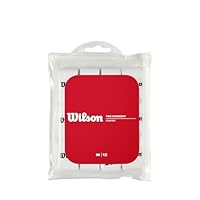 Wilson Griffband Pro Overgrip 12 Pack, White, WRZ4016WH
