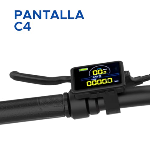 Miniatura 6 de Emotorad T-Rex Air Bicicleta Eléctrica De Montaña Para Adultos Neumáticos 29x2.4 Motor 36v 250w Batería Extraíble 13ah Suspensión Delantera 100mm Frenos De Disco Mecánicos Roja