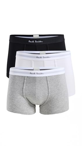 Paul Smith Men's Pack Solid Mix Trunks 3 Pack