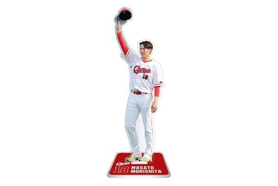 Amazon.co.jp: 広島カープ 森下暢仁投手＃18 アクリルスタンド
