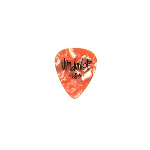 Médiators Dunlop Classics Perle Orange paquet 72 pièces plectre guitare acoustique