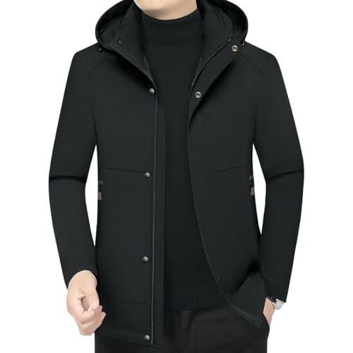Veste isolante à capuche amovible idéale pour balades homme