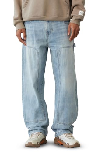 PacSun Men's Dylan Baggy Jeans Carpenter Light Blue