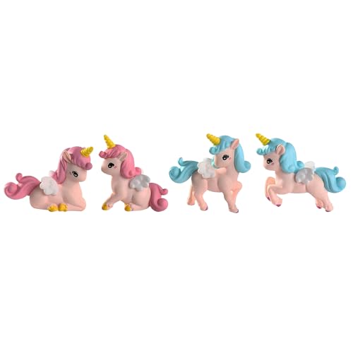 Image of CraftVatika Miniature Unicorn Showpiece Gift for Kids Girls Sister Girlfriend, Home Decor Items, Table Shelf Decoration Items, Valentine Day Birthday, Car Dashboard Gift