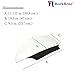 RockRose Curved Car Side Window Glass for Crystal-Clear Transparency - Premium Tempered Driver Side - Car Window Glass with Transparent Design