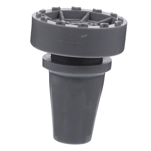 Didiseaon Pole Tips for Walking Sticks Grey Anti-Slip Crutch Feet Easy Install Removal