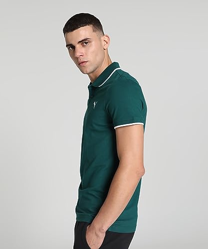 Image of Puma Men's Solid Slim Fit T-Shirt