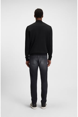 Cardigan droit modèle Balonso court en laine vierge - vue 7