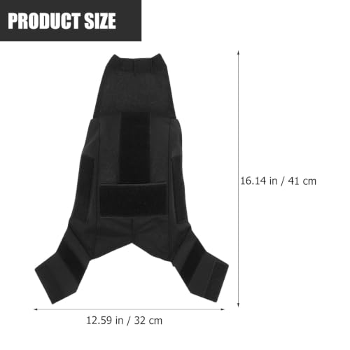 Funda para casco de nylon negro plegable GANAZONO resistente al desgaste 2