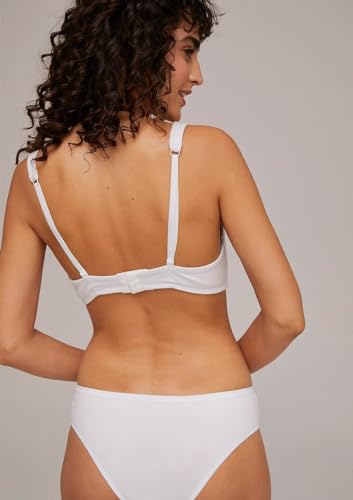 Kit Com 5 Calcinhas Básicas Caleçon Em Algodão Com Elastano - Branco XXG