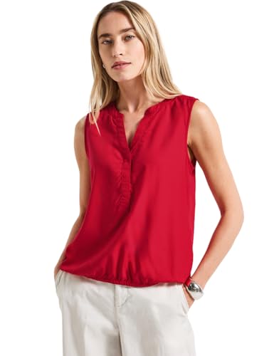 Street One Damen Blusentop in Unifarbe