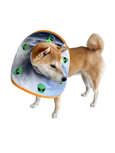 Disfraz Collar Cuello Alien para Perro ComfyCamper Mediano miniatura 3