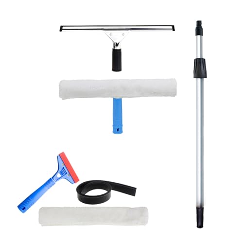 Raclette de Douche, Raclette De Douche Vitre Avec Télescopique Pôles 1.2m-B, Raclette de Douche Vitâ€¦ – Vignette