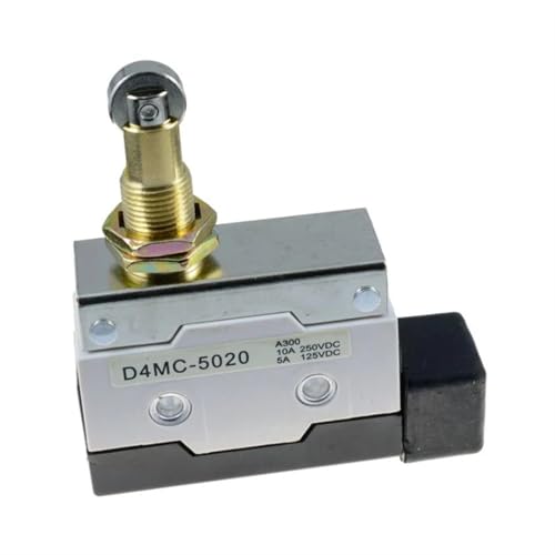 Microinterruptor de límite para automatizar portones y sistemas de elevación D4MC-5020 SPDT 250V