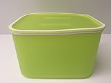 1,3 l Quadro TUPPERWARE Quadro 1300ml 1,3 Liter Vorratsdose grün lime Box Vorrat