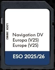 Carte SD Navigation GPS Europe V20 ECE 2025 - 5L0051236DS 32GB Compatible Skoda Amundsen Discovery Media MIB2