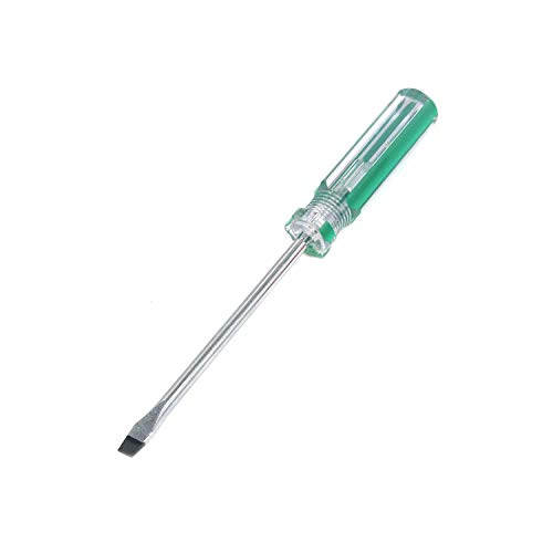 Antrader Magnetic Screwdriver Set 2 PCS, Magnetic 5mm Phillips and Flat Head Tips Screwdriver with 4 Inch Steel Shaft for Repair Home Improvement Craft