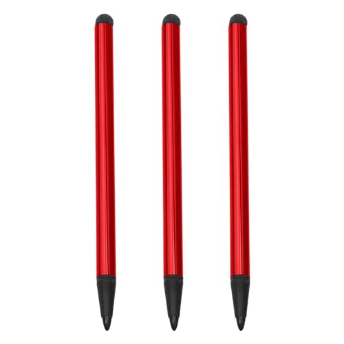 Lápiz para Tablet - Lápiz para pantalla táctil para ordenador móvil GPS E-Book Tablet para ordenador Lápiz de pantalla resistivo Bolígrafo multifunción (3 piezas), lápiz para tableta