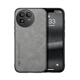 Lucyliy Compatible with Realme GT 8 5G Phone Case Skin-Friendly Feel, Built-in Magnetism, Anti-Drop Protection Grey