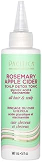Pacifica Beauty | Rosemary Apple Cider Scalp Detox Tonic | Shampoo Pre-Cleanse | Clarifying | Removes Product Build-Up, Dirt, and Oil | For Irritated Scalps | Refreshing Mint | Vegan + Cruelty Free