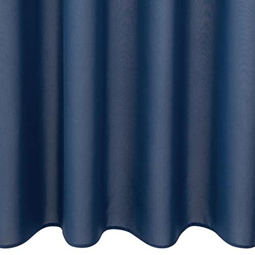 Eurofirany RITA Smooth Plain Modern Curtain with Eyelets, 1 Unit, Bedroom, Living Room, Lounge, Kitchen, 140g m/2, W55 x L69 - Image 3