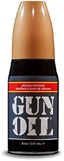 GUN OIL Silicone Lubricant - Hypoallergenic Silicone-Based Lubricant Enriched With Aloe Vera