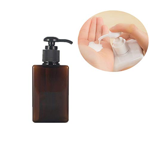 Preisvergleich Produktbild BOENTA Pump Sprühflasche Zerstäuberflasche Leer nachfüllbar Transparente Pumpflasche Gesichtsreiniger-Flaschen Makeup Pump Flasche 100ml