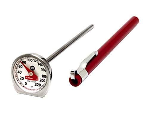 Rubbermaid Commercial Products Food/Meat Instant Read Thermometer, Pocket Size, Dishwasher