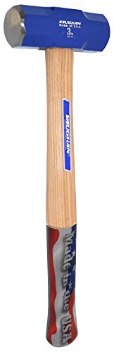 Vaughan 174-30 Sdf48 Heavy Hitters Double Face Hammer With Hickory Handle, 3-Pound Head #TOP12