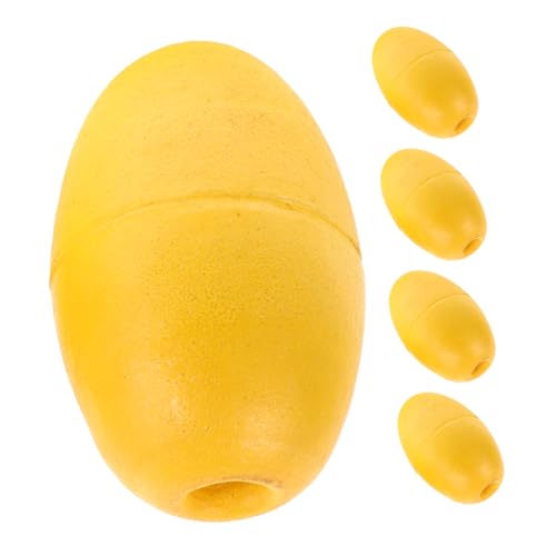 HANABASS 5PCS Buoy Float Oval Water Ski Rope Floats for Fishing Kayaks and Boats Improved Stability Versatile Dual Purpose Anchor Drift Brake Compatibility