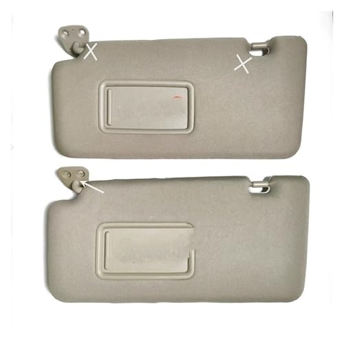 Pare-soleil Nissan Tiida 2005-2010 avec miroir panneau intérieur avant