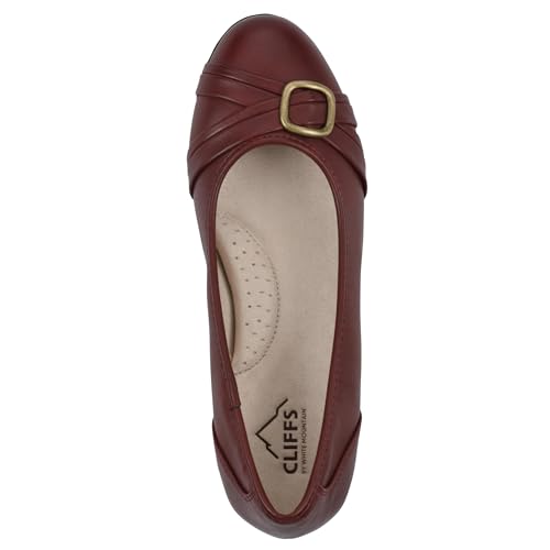 Image of Cliffs by White Mountain Women's Cushioned Calming Ballet Flat