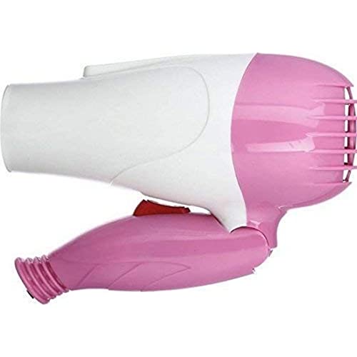 Image of Professional Electric Foldable Hair Dryer With 2 Speed Control 1000 Watt - Multicolor